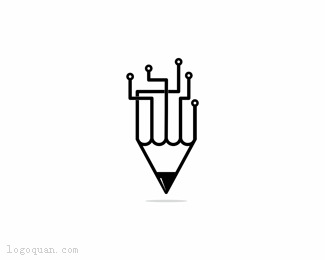 电子笔logo