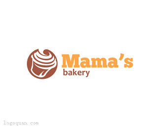妈妈面包店logo