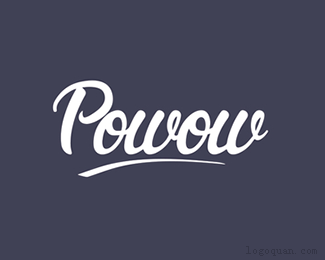 Powow字体设计