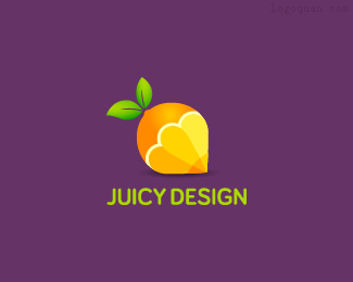 果汁标志设计