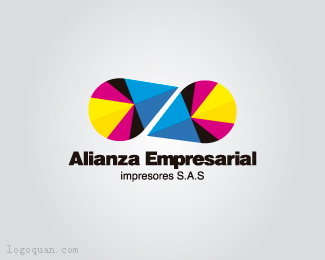 印刷联盟logo设计