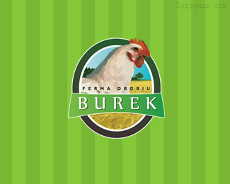 BUREK饲养场徽标