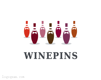 winepins标志设计