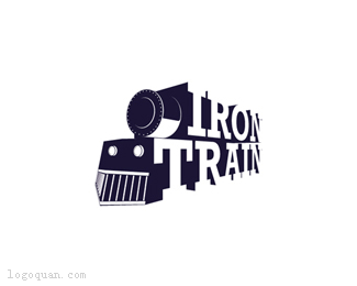钢铁火车图标设计
