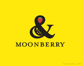 Moonberry酒吧标志