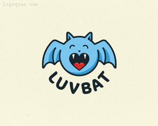 LUV蝙蝠标识
