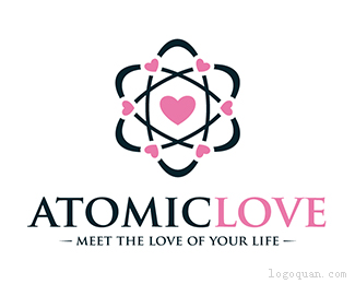原子爱情图标设计