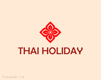 泰国假期logo设计