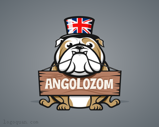 Angolozom标志设计