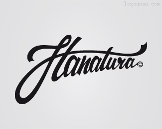 Hanatura字体设计