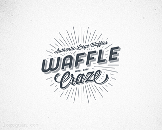 WAFFLE字体设计