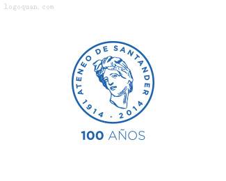 100ANOS标识