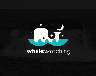 鲸鱼logo欣赏