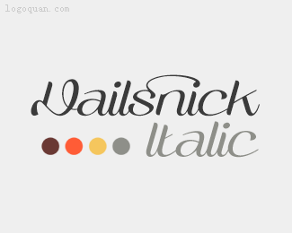 Vailsnick字体设计