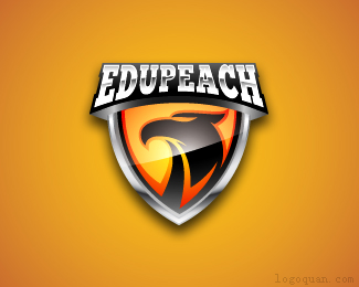Edupeach标志设计