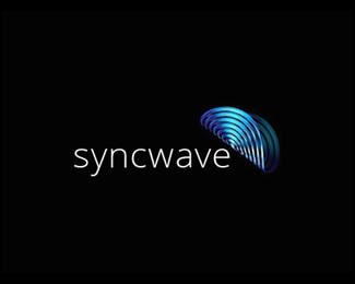 syncwave标志设计