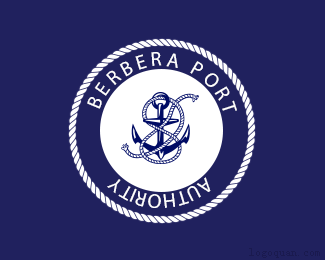 柏培拉港徽标