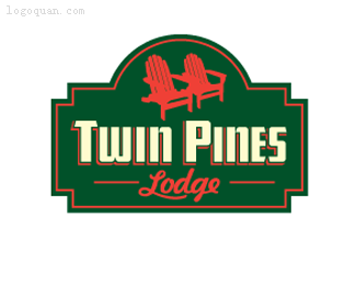 Twin Pines徽标设计
