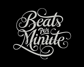 Beats per Minute字体设计