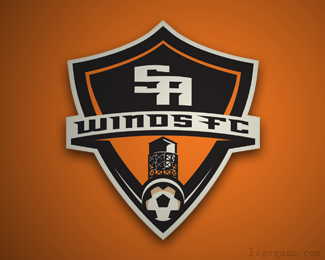 SA足球俱乐部logo