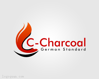 C-Charcoal标志