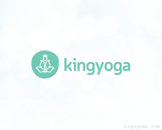 KingYoga瑜伽馆LOGO