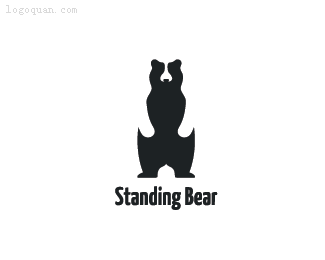 站立的熊