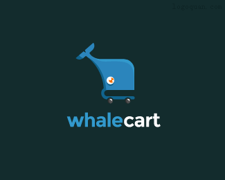 鲸鱼购物车logo