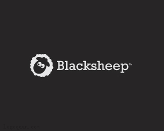 黑羊服饰商标设计