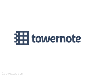Towernote标志设计