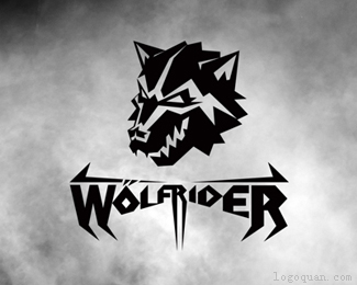 Wolfrider乐队标志