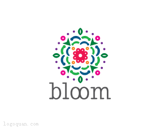 bloom标志设计