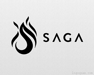 Saga艺术学校logo