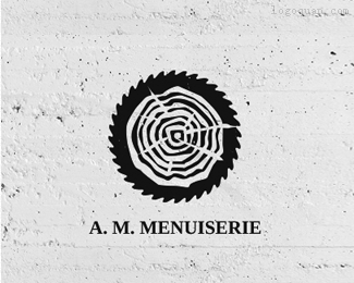 A. M. MENUISERIE标志