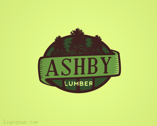 阿什比木材公司logo