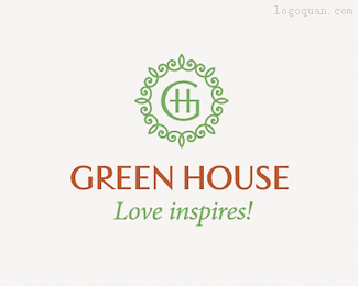 GREEN HOUSE标志