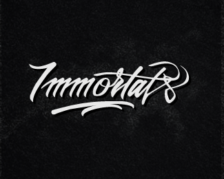 Immortals字体设计