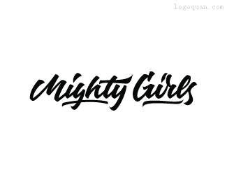 MightyGirls字体设计