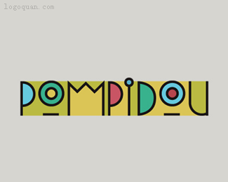 pompidou字体设计