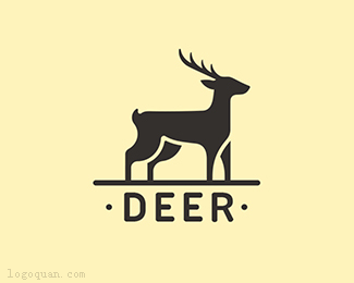 鹿logo设计
