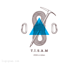 TISAM登山学校标志