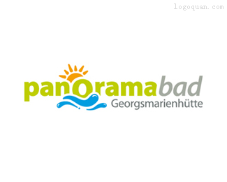 Panoramabad水上乐园标志