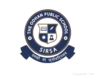 印度学校logo