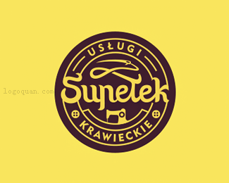 Supelek裁缝店logo