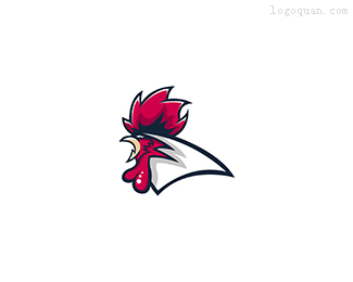 公鸡吉祥物logo