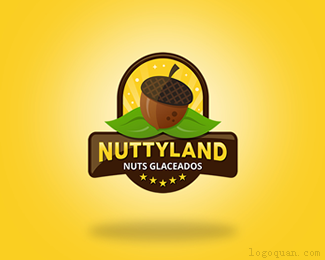 NUTTYLAND坚果logo