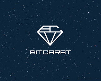 Bitcarat珠宝店商标