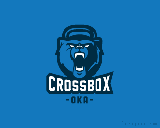 Crossbox健身房标志