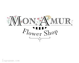 MonAmur花店logo