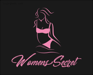 SecretWoman内衣店logo
